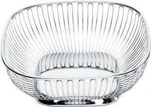Alessi 845 Square Serving Basket Stainless Steel 845
