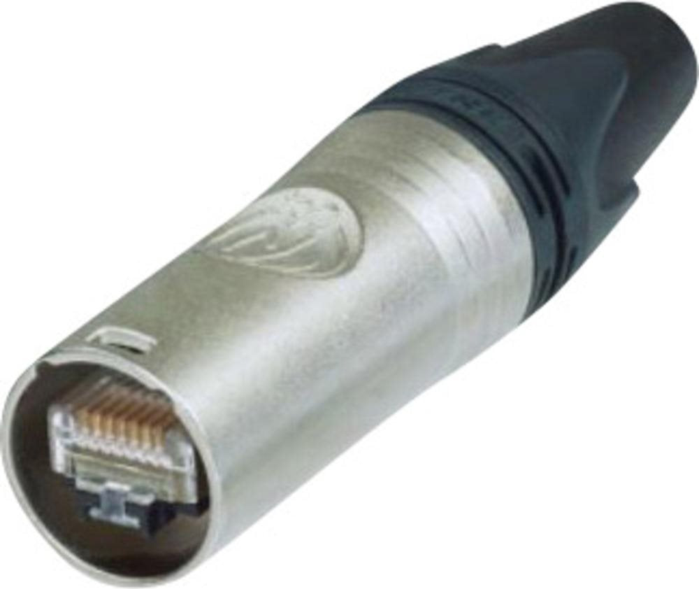 Neutrik RJ45 etherCON CAT6 A Connector, Straight, 8P8C NE8MX6 Nickel (NE8MX6)