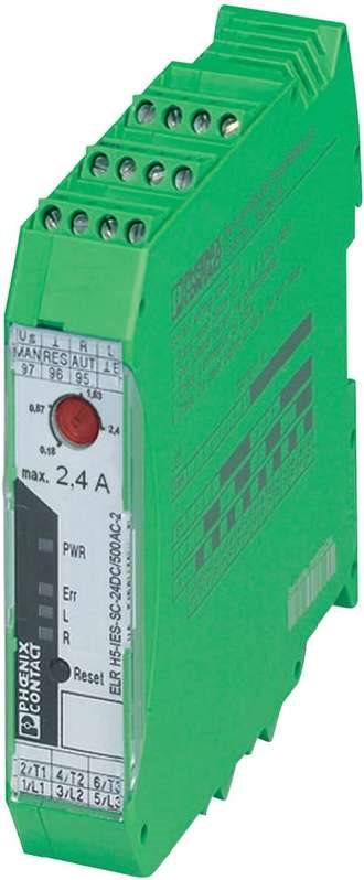 Phoenix Contact Hybrid Motor Starter ELR H5-IES-SC-24DC/500AC-2 2.4 A 42-550 V/AC