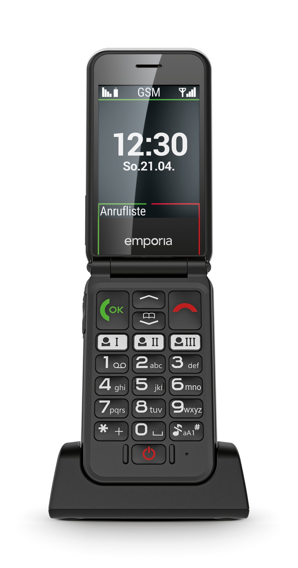 Emporia SIMPLICITYglam white Smartphone, Model V227.v3.wh.01