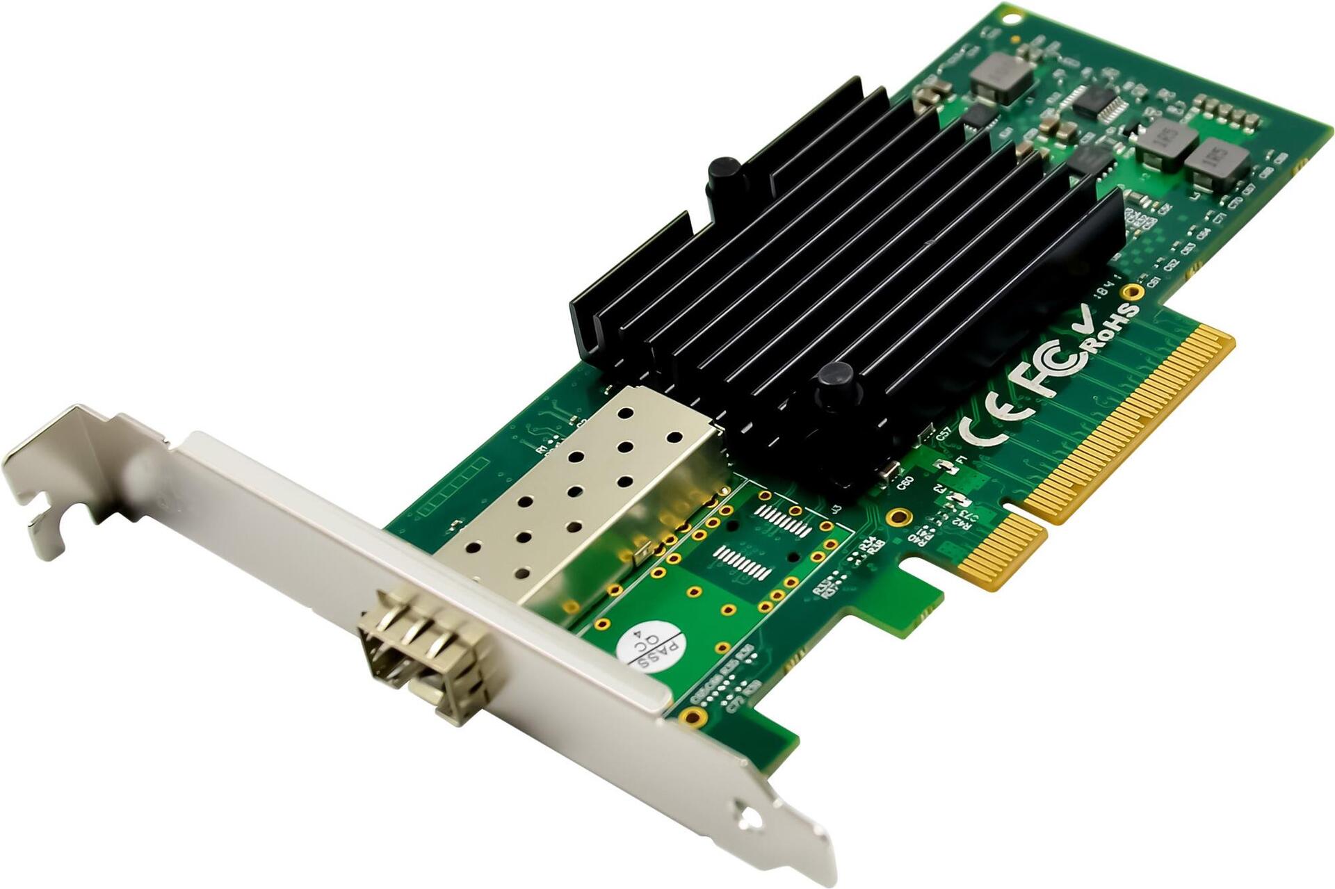 InLine 10-Gigabit Network Card 1x SFP+ PCIe x8