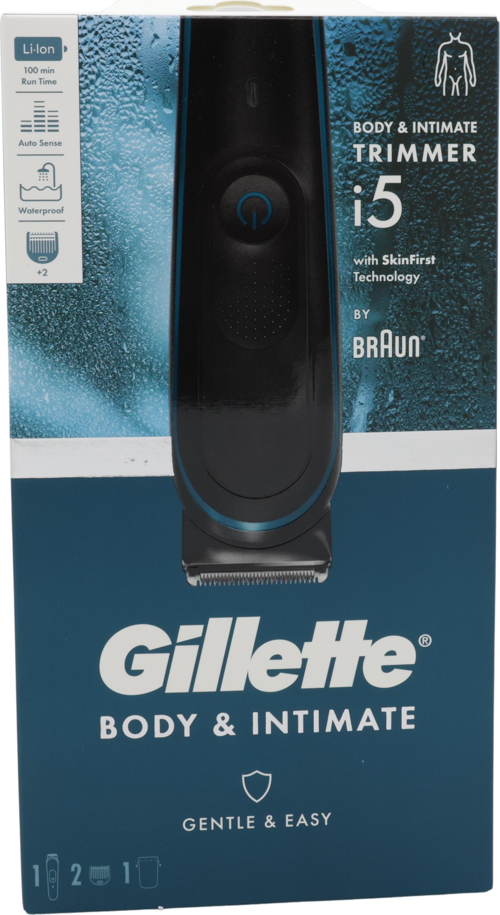 Gillette Body & Intimate Electric Body Shaver for Men - i5