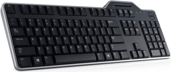 Dell KB813 Smartcard - Keyboard - USB - QWERTY - US International - Black - 580-18366