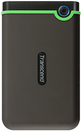 Transcend StoreJet 25M3 - 1TB External Portable Hard Drive - 2.5" USB 3.1 Gen 1 - Iron Gray