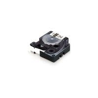 DYMO 19 mm RHINO Permanent Polyester Label - Black on Grey - D1 - Box (S0718200)