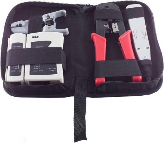 MicroConnect Network Cable Tester Set, 4 Parts with Bag, Model CAB-TEST10