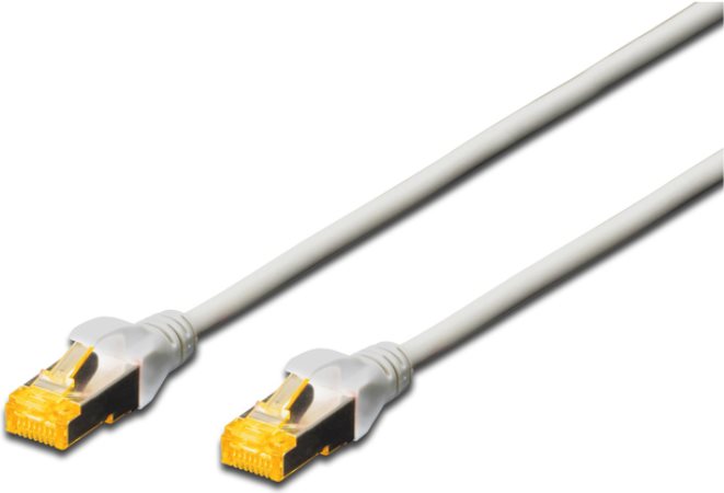 DIGITUS Patch Cable RJ-45 (M) 30 m SFTP CAT 6a Halogen-free Grey DK-1644-A-300