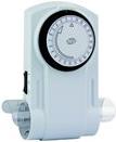 REV mechanical 2-gang white timer switch (0025600103)