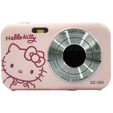 Yashica DZ-100 Hello Kitty Pink Digital Camera - 210 g - Model YAS-DZ10HK-PN