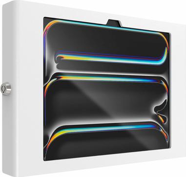 COMPULOCKS iPad Pro M4 11in (2024) Apex Secured Enclosure Wall Mount White (11PAPX4W)
