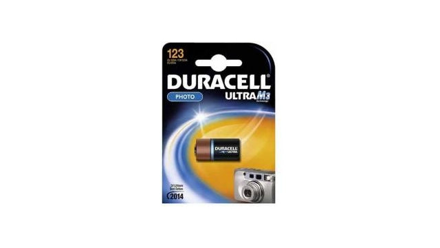 Duracell CR123 Ultra M3 - High-Performance Battery