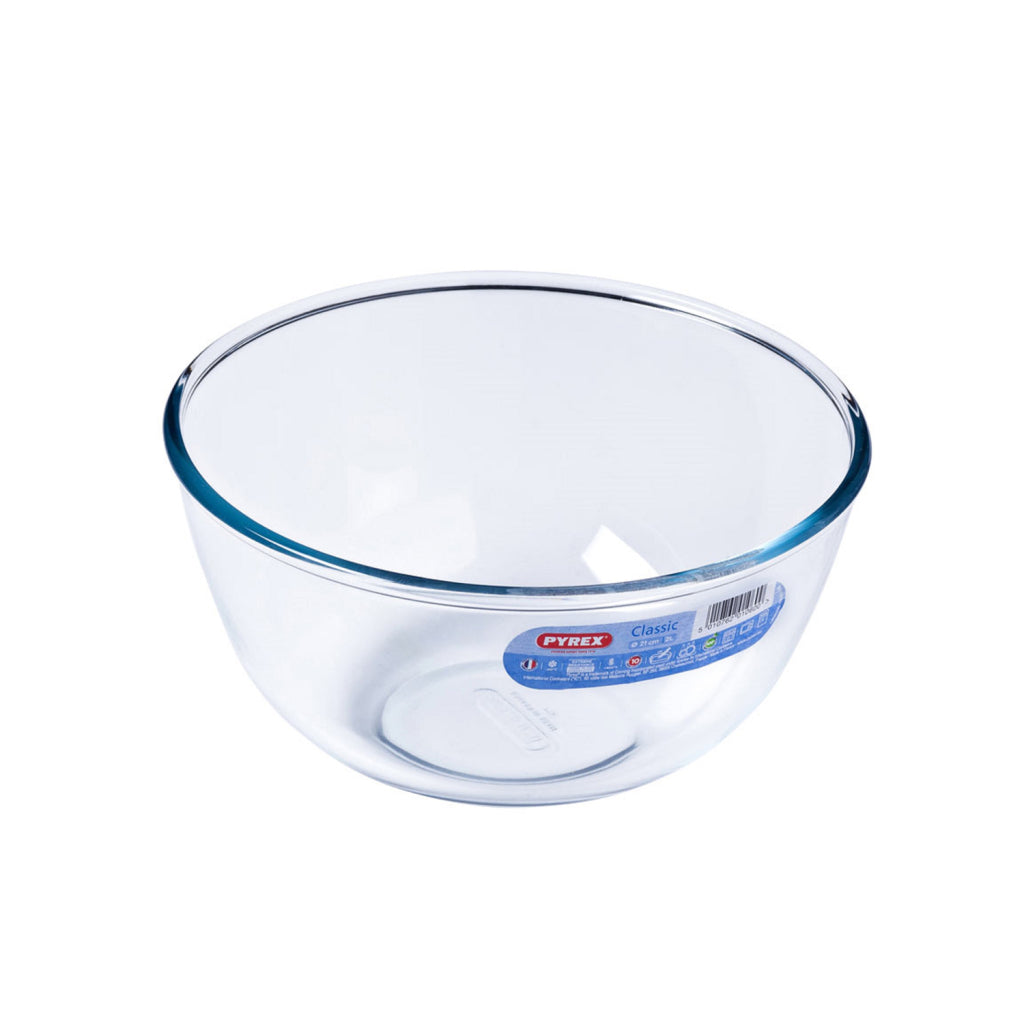Pyrex Prep And Store Mixing Bowl 21 cm 2 L - Transparent - Microwave and Dishwasher Safe