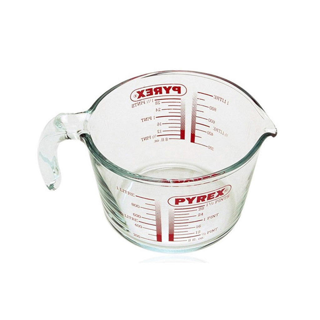 Pyrex Classic Glass Measuring Cup 1 L - Borosilicate - Oven Safe up to 300°C