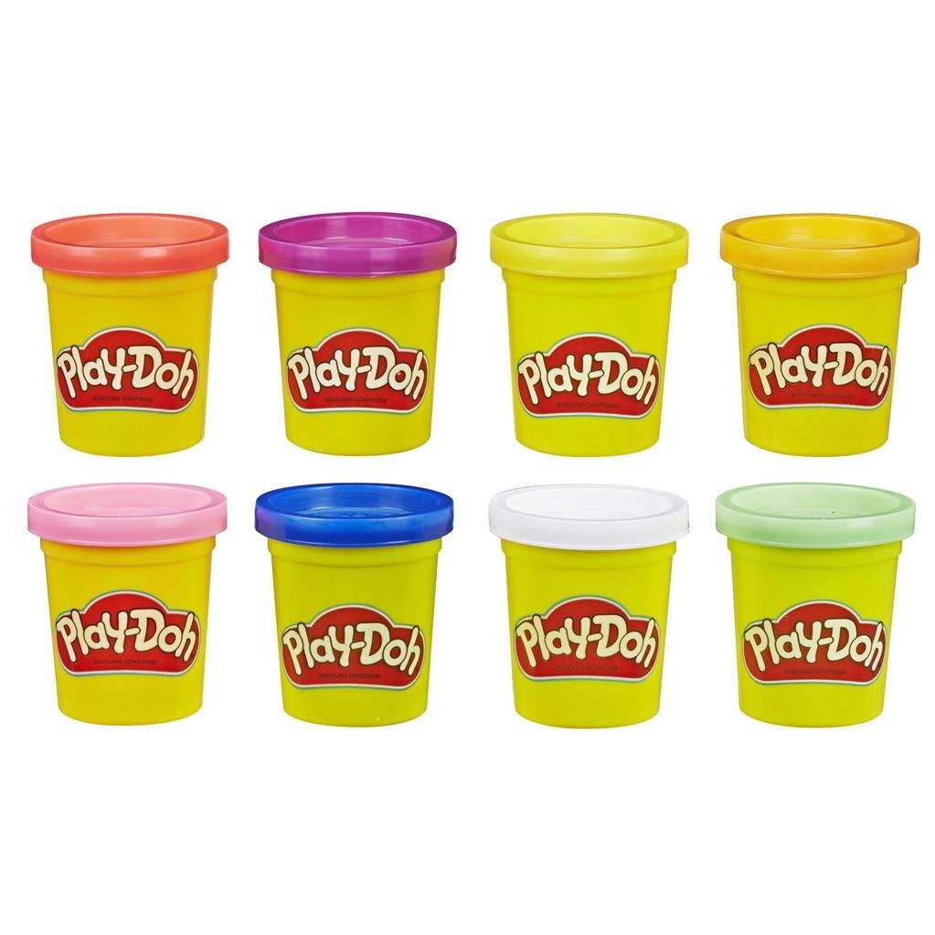 Play-Doh Rainbow Colors 8 Pots of Clay - Suitable for Ages 2+