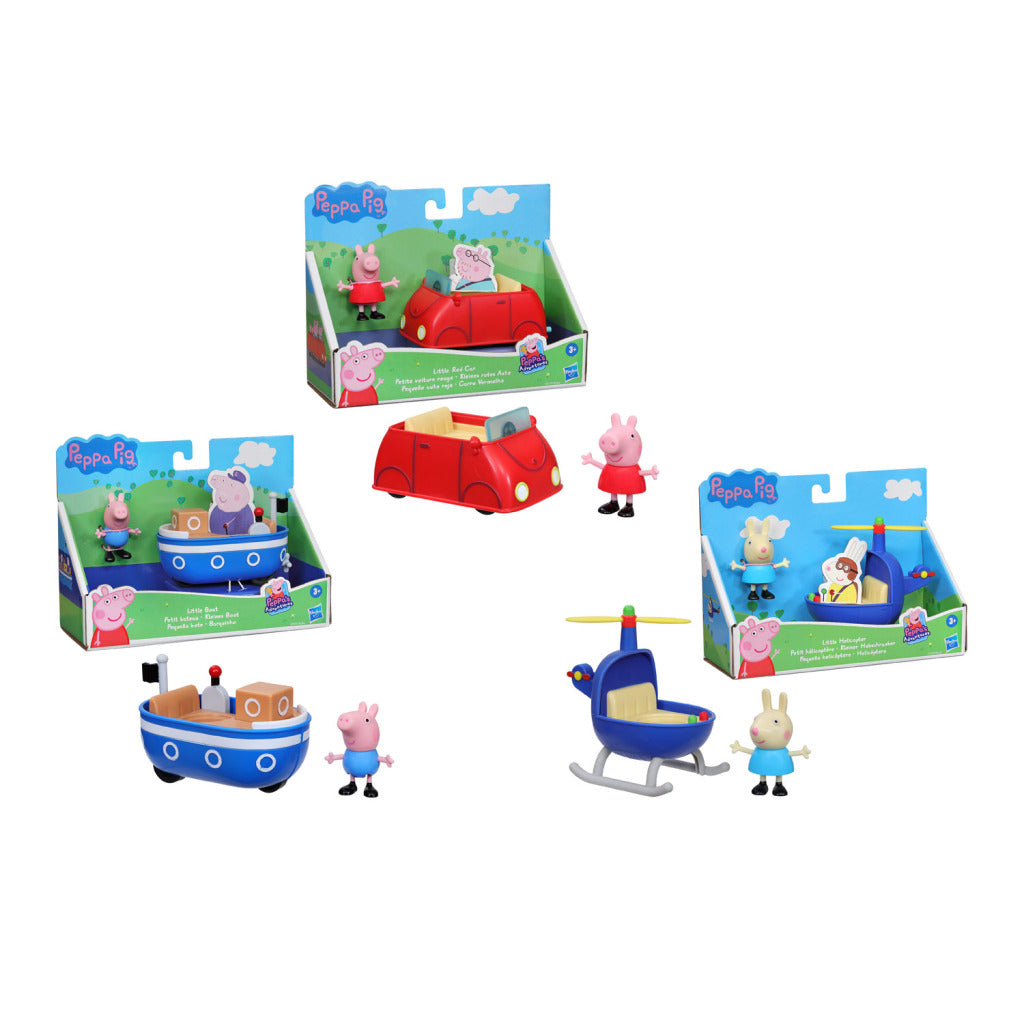 Peppa Pig Vehicle with Figure - Assorted Colors