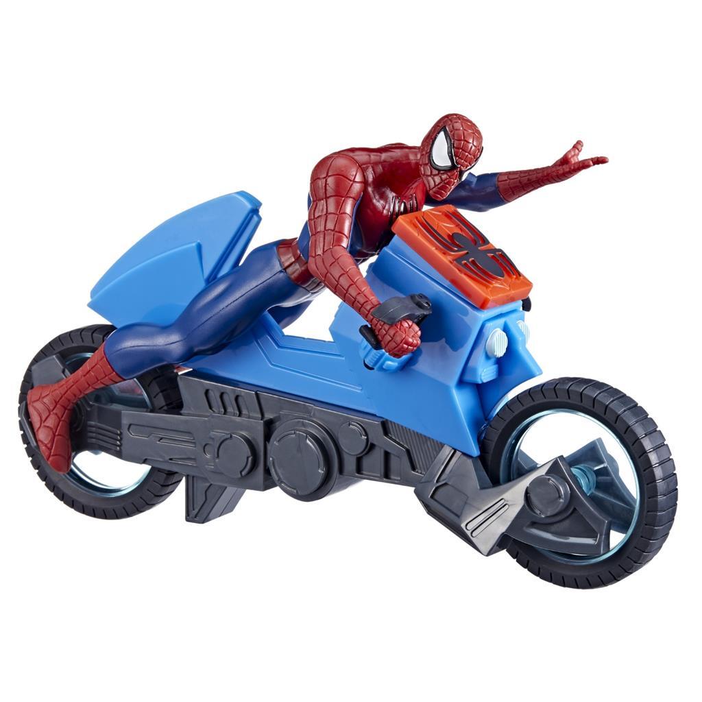 Spider-Man Web Cycle - 6-Inch Action Figure and Vehicle Set