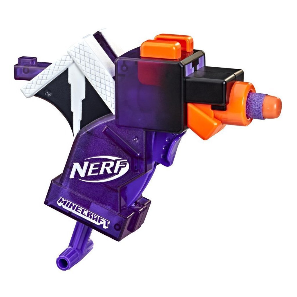 Nerf Microshots Minecraft Blaster + 2 Darts - Random Version