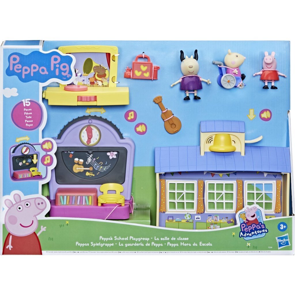 Peppa Pig School Playset + Sound