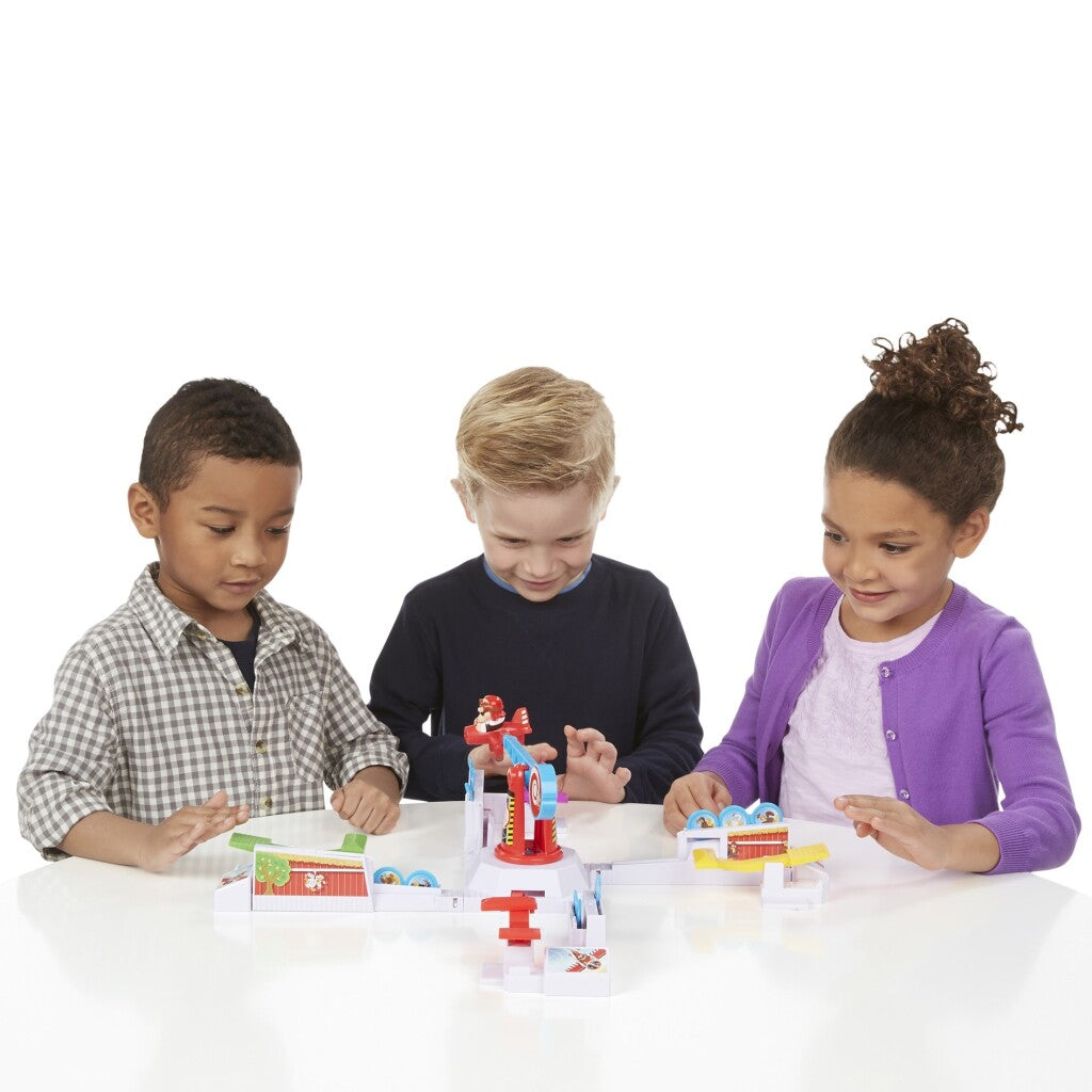 Hasbro Gaming Stef Stunt Pilot Game for 2-4 Players, Ages 4 and Up