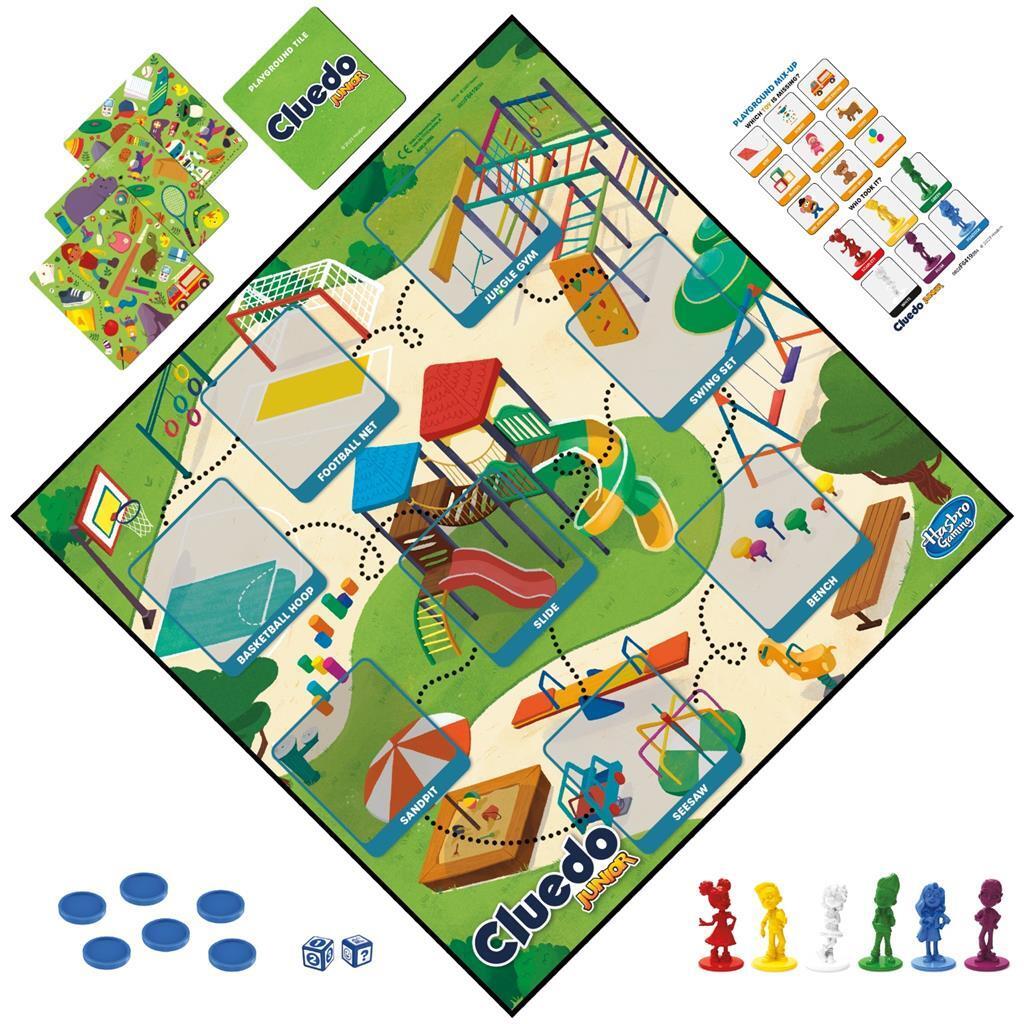 Hasbro Gaming Cluedo Junior - Detective Board Game for Kids
