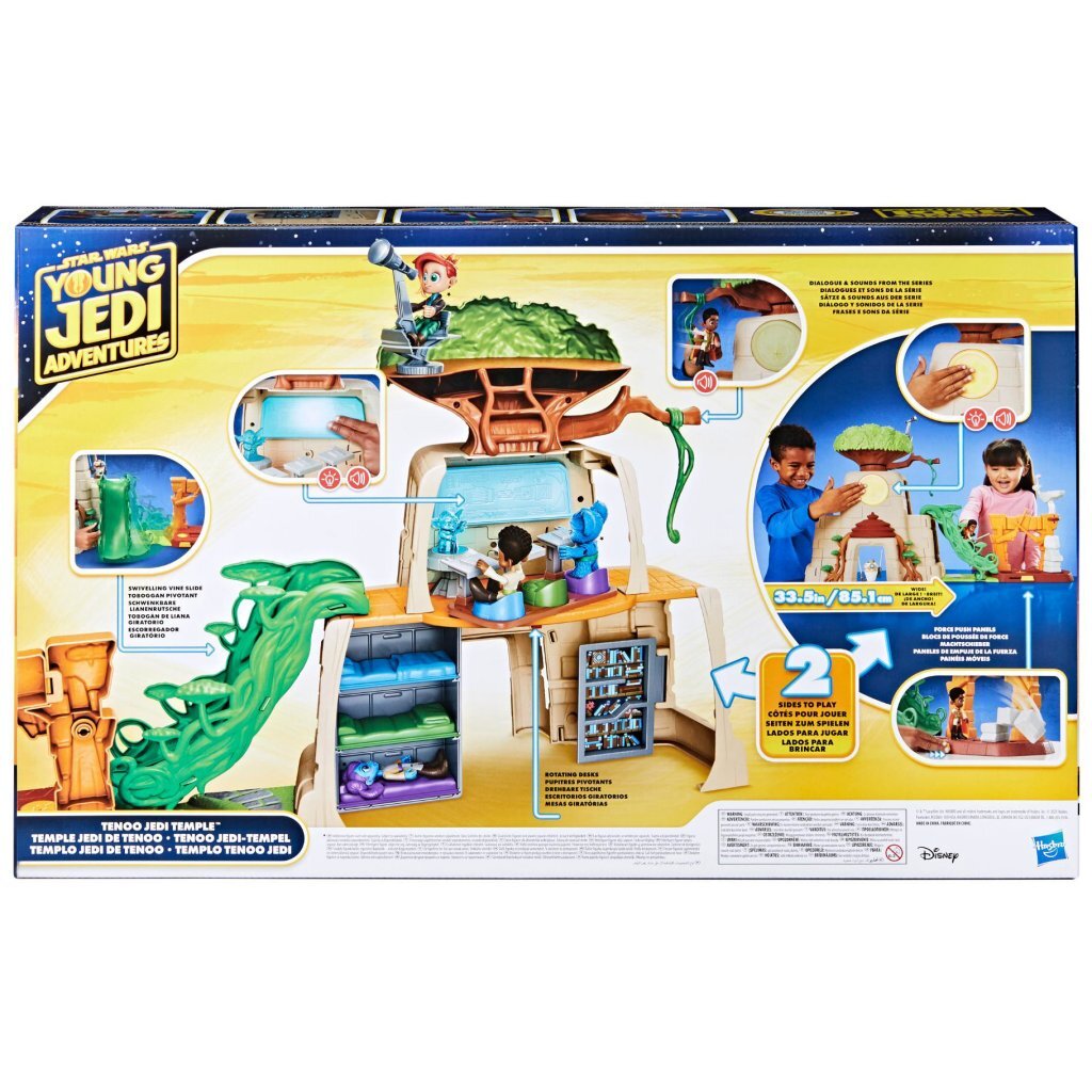 Hasbro Star Wars Young Jedi Tenoo Temple Playset with Light and Sound