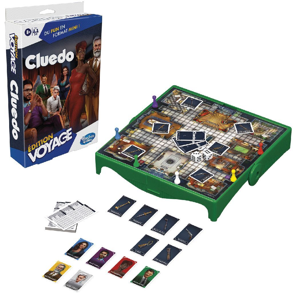 Hasbro Gaming Cluedo Travel Edition