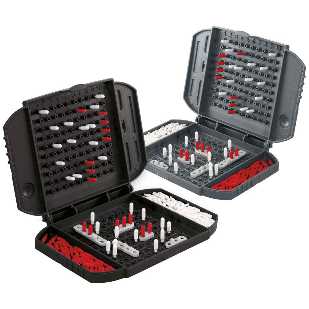 Hasbro Gaming Travel Game Battleship Easy to Carry 2-Player Game for Kids - Dutch Version
