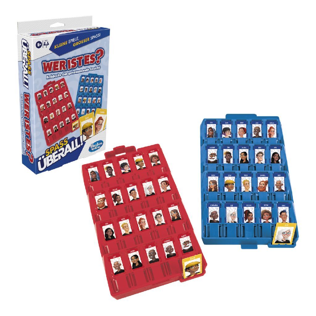 Who's That? Compact Game - Classic Guessing Game for Kids