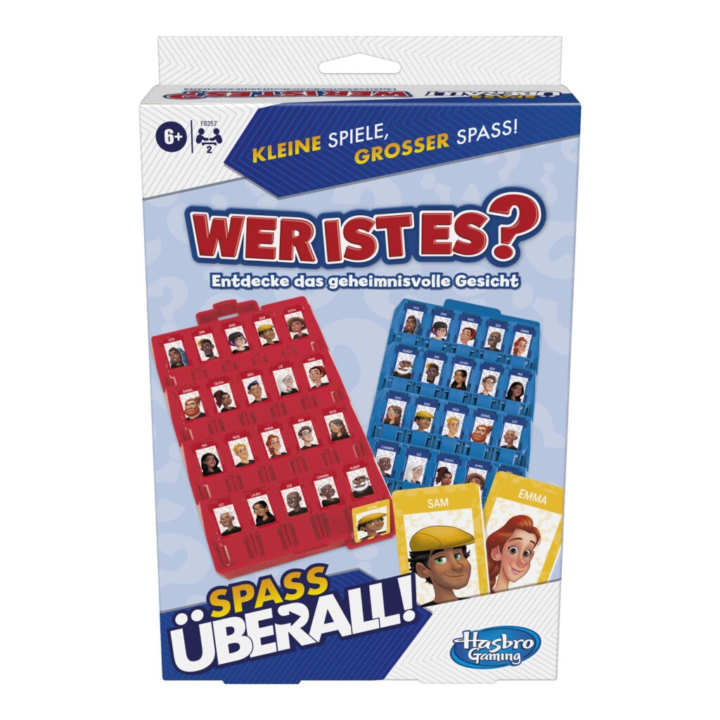 Who's That? Compact Game - Classic Guessing Game for Kids