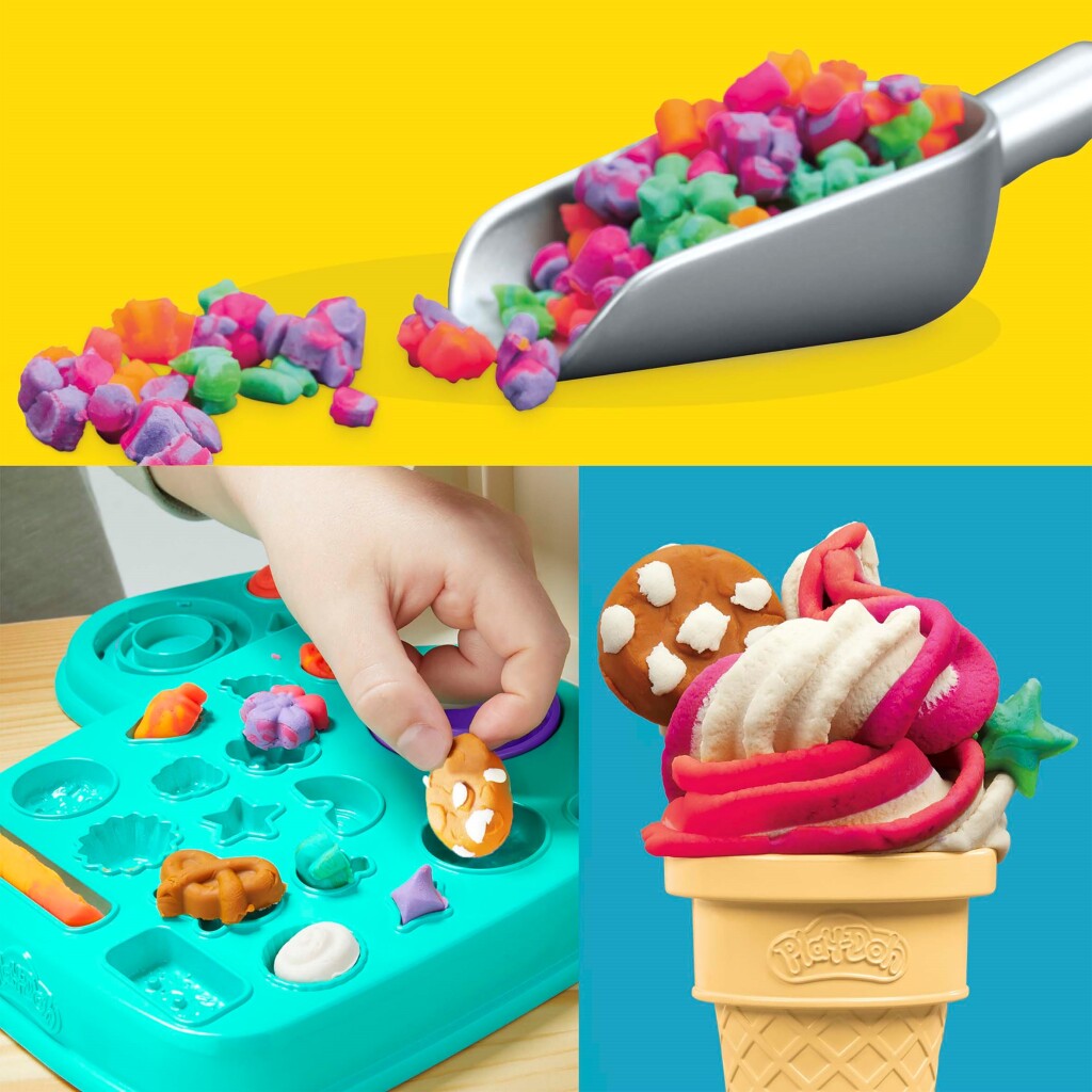 Play-Doh Rainbow Ice Maker Playset