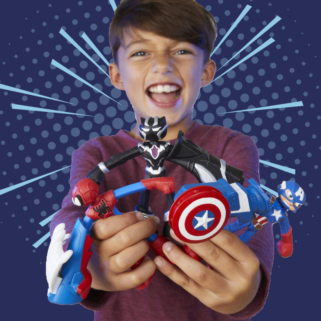 Play-Doh Iron Man Armor Maker Lab - Action Figure Playset with 227 g Modeling Clay - Suitable for Ages 4+