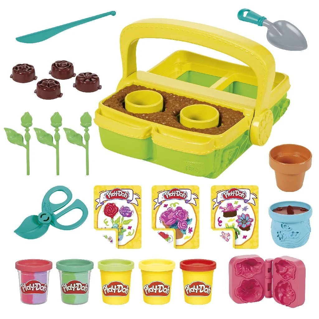 Play-Doh Blooming Flowers Playset