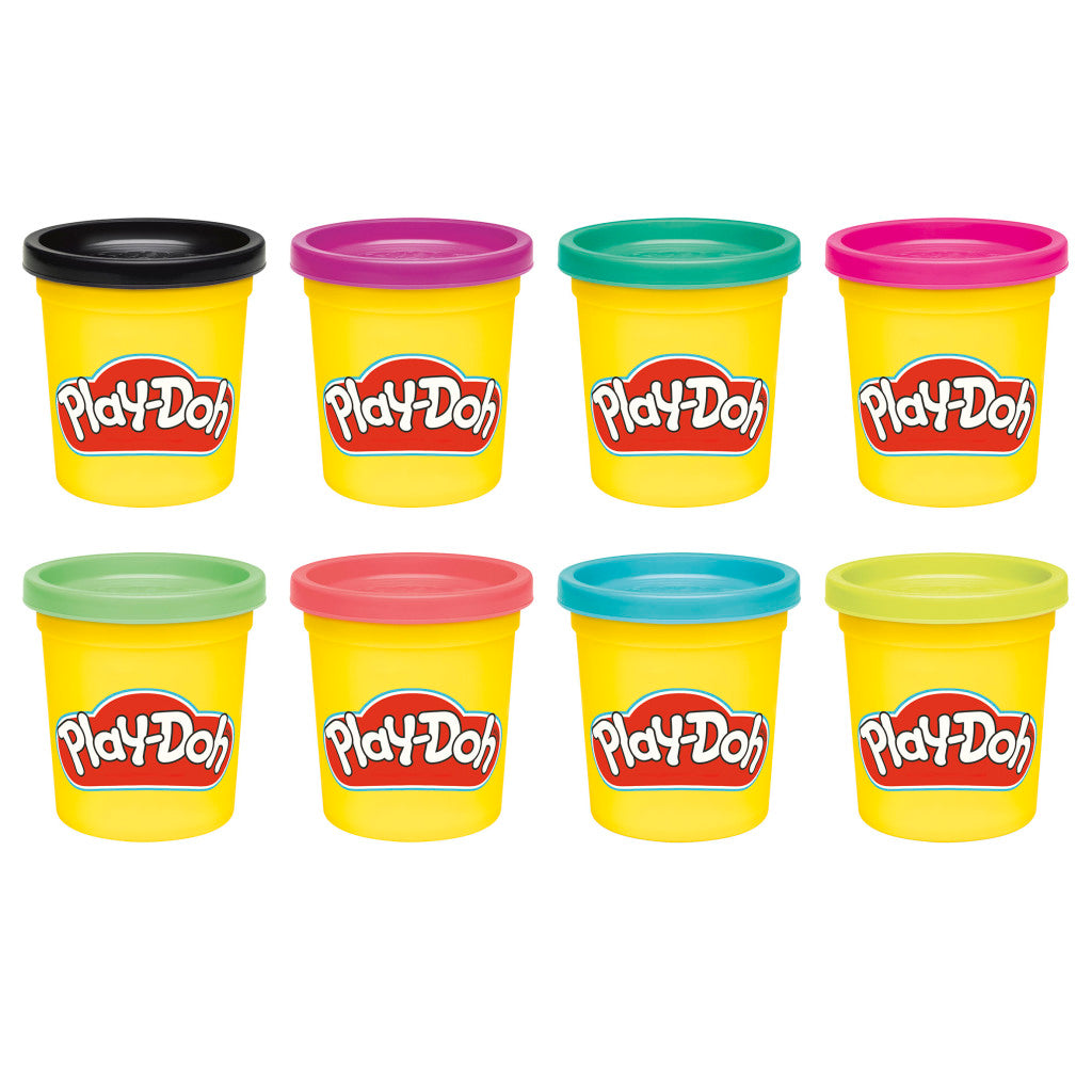 Play-Doh 8 Pack - Creative Activities for Kids Aged 2 and Up - 85 g Jars in 8 Colors 8er-Packung 85-Gramm-Dosen