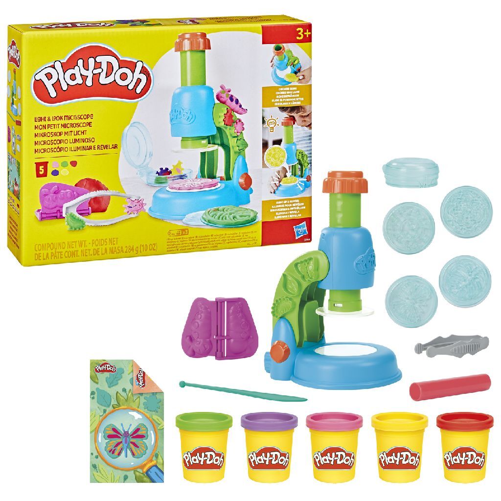 Play-Doh Light and Look Microscope + Light