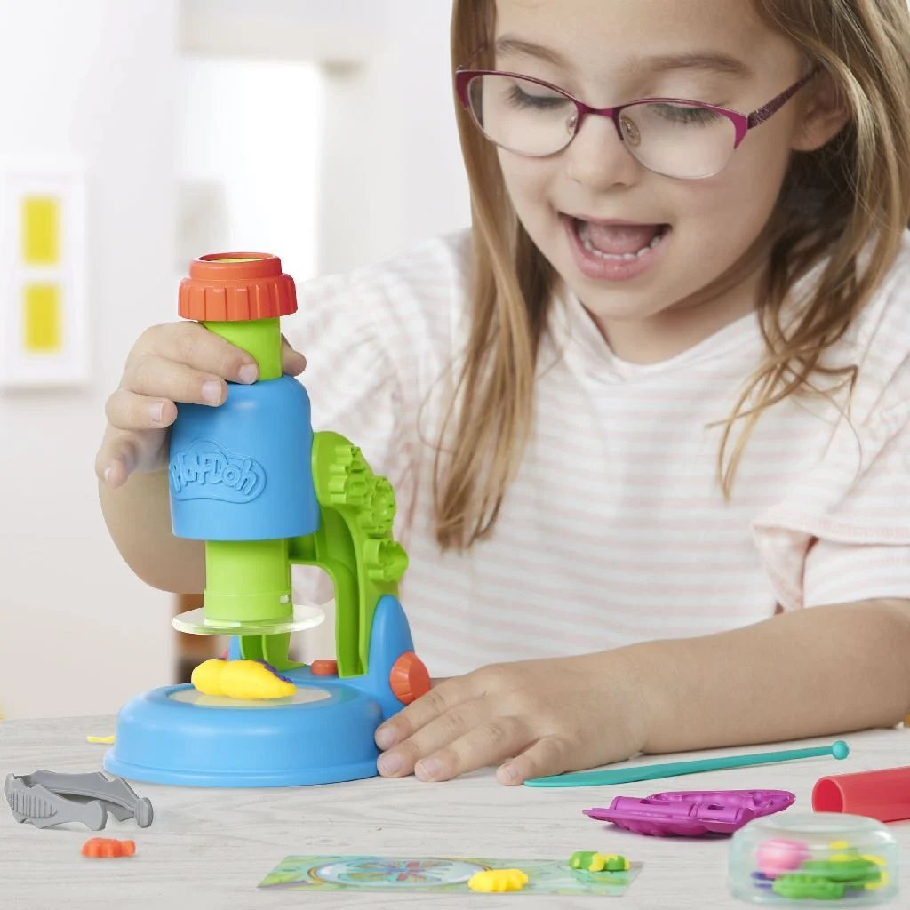 Play-Doh Light and Look Microscope + Light