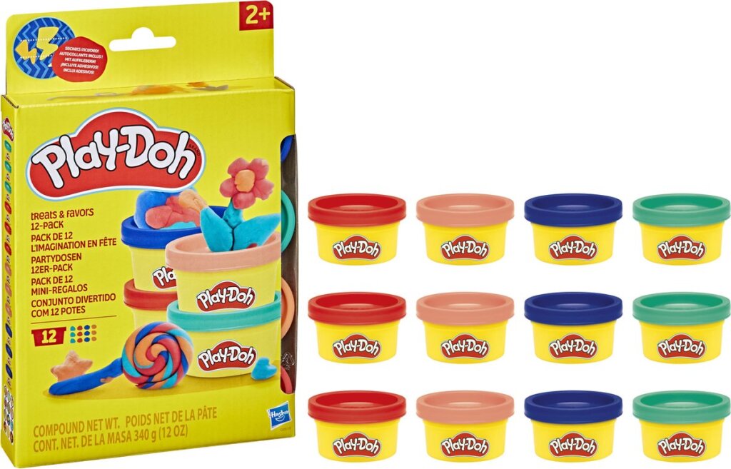 Play-Doh Treats and Favors 12 Pack for Kids