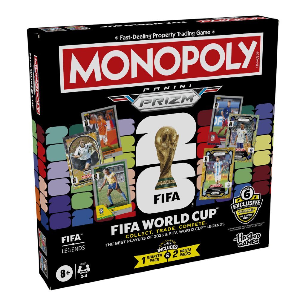 Hasbro Monopoly FIFA World Cup Edition Board Game for 2-4 Players