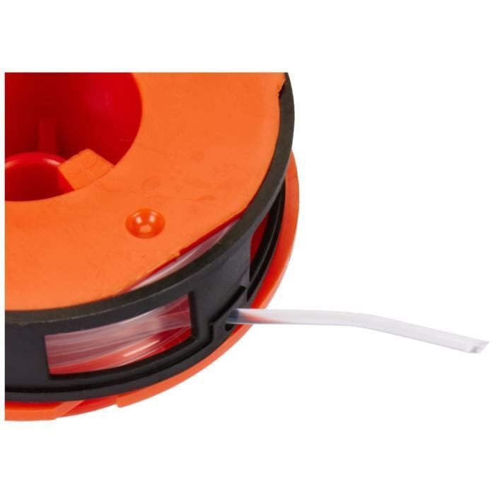 Bobine de fil nylon - BLACK & DECKER - Accessoires Coupe-Bordures - Longueur 5,5m - Orange afbeelding 5