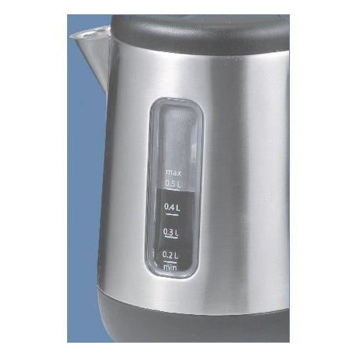 Bouilloire - KENWOOD JKM076 - Compacte 0.5L - Inox satiné et noir - Filtre anti-calcaire amovible afbeelding 2