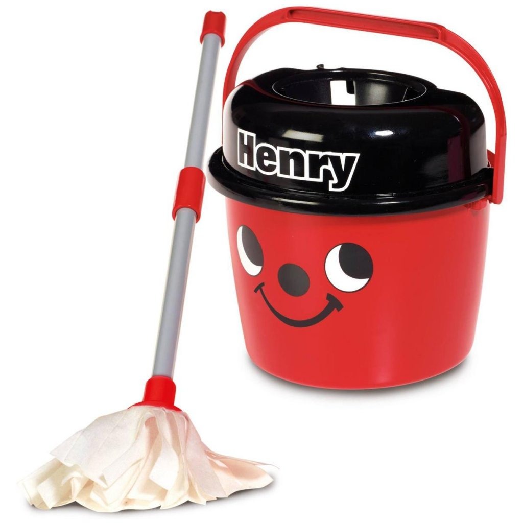Numatic Little Helper Little Henry Mop and Bucket Red