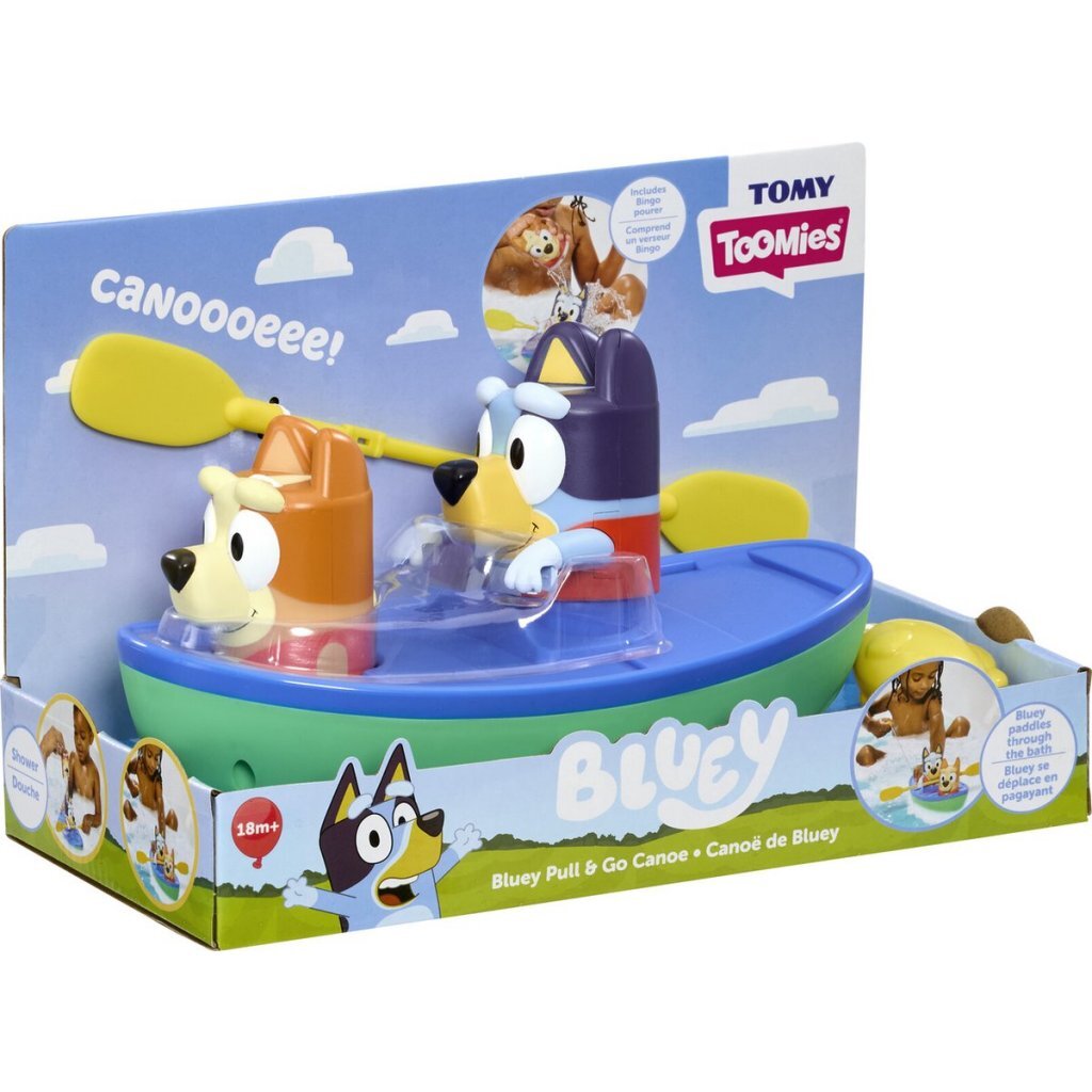 Bluey Bath Canoe - Interactive Bath Toy for Kids