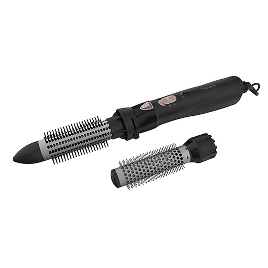Carmen DC5250 Natural Styling Set with 2 Attachments 550W Black