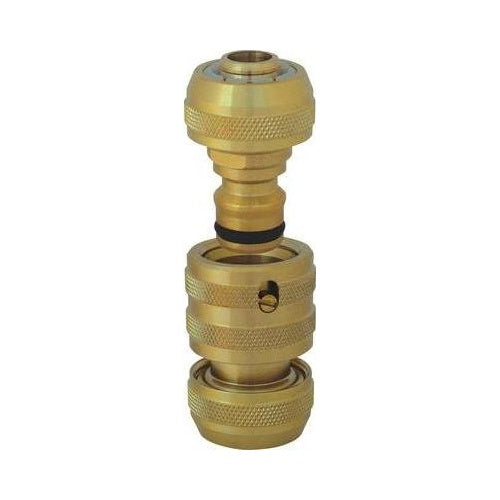 C.K Schlauchanschlussstück für 1/2" Wasserschläuche aus massivem Messing, passend zu allen gängigen Systemen (G7905) afbeelding 1