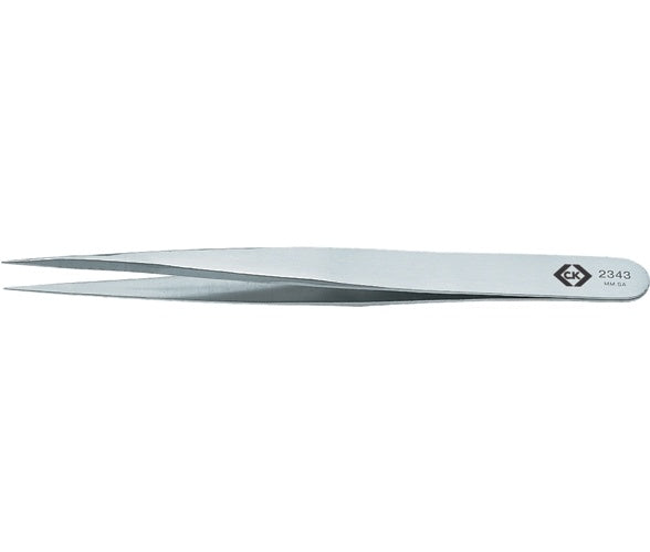 C.K Präzisions Pinzette, antimagnetisch, 130 mm, gerade (T2343) afbeelding 1