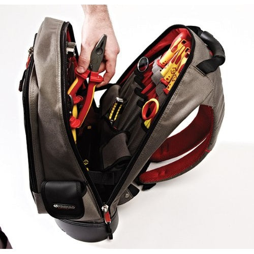 C.K Tools MA2635 - Schwarz - Grau - Rot - Polymer - Fronttasche - Seitentasche - Reißverschlusstasche - Reißverschluss (MA2635) afbeelding 4