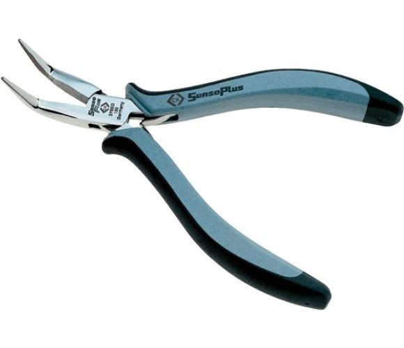 C.K. ESD Spitzzange 45° gebogen 145 mm T3769D 150 (T3769D 150) afbeelding 1