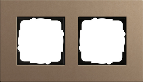 GIRA 0212 221, Brown, Polycarbonate and Wood, 95 mm x 166 mm x 9.9 mm
