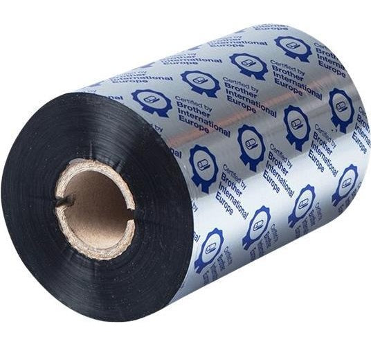 Brother Premium - Schwarz - Original - 110 mm x 450 m - Farbband - für Brother TJ-4020TN, TJ-4021TN, TJ-4120TN, TJ-4121TN afbeelding 1