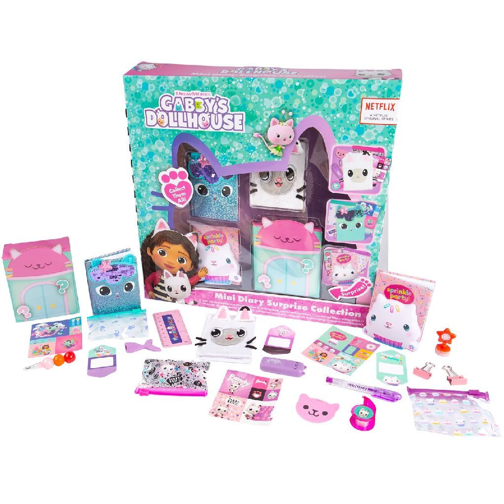 Gabby's Dollhouse Mini Planners Set - 4 Designs