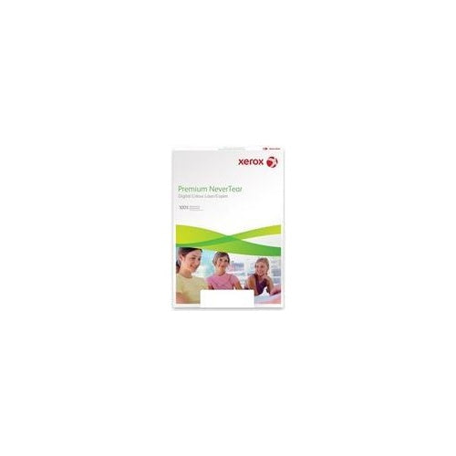 Xerox Premium NeverTear - Polyester - 95 Mikron - hochweiß - A4 (210 x 297 mm) - 125 g/m² - 100 Blatt Papier - für DocuColor 30 CP, 30 Pro, 40, 40 CP, 40 Pro, 6060 (003R98056) afbeelding 1